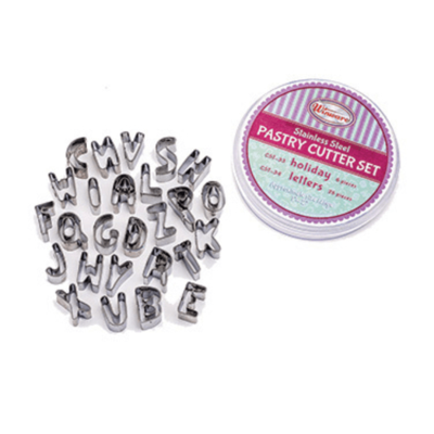 Winco CST-34 Cookie Cutter Set 26-Piece