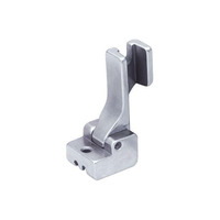 Hinged Invisible Zipper Presser Foot, for Industrial Single-Needle Lockstitch Machines