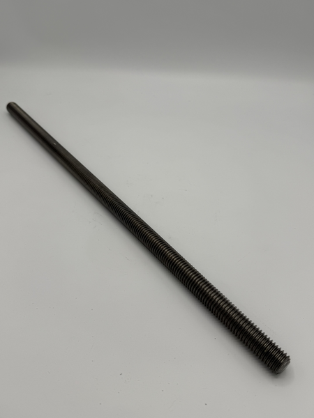 5/8" - 11 X 17.56" FULLY THREADED STRAIGHT ROD 1045 CD STEEL PLAIN PER PRINT