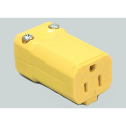Receptacle, Yellow 115V