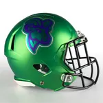 Matte Chrome Football Helmet Decals