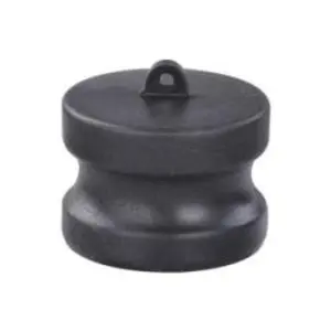 Cam and Groove Dust Plug, 1-1/4 in Type DP, Polypropylene