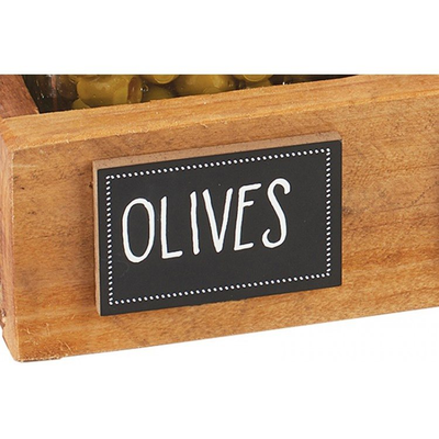 Cal-Mil 3057 3"W x 2"D Chalkboard Stick-On Sign