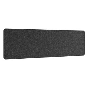 PLTPETP 15"H x 54"W PET PRIVACY PANEL - Charcoal