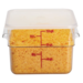 Cambro 12SFSCW135 Camwear 12 qt. Clear CamSquare Containers