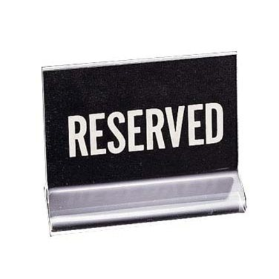 Cal-Mil 500 4-1/2" x 3-1/2"H Reserved Classic Message Holder