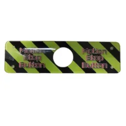 PLATE MOTION STOP SURROUND