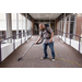 Powr-Flite Comfort Pro Backpack Vacuum - in use