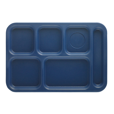 Cambro PS1014186 Penny-Saver School Tray 6-Compartment