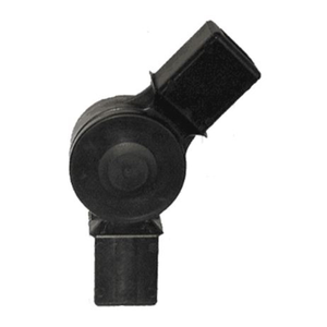 Carr Lane CL-40-ALH-B Adjustable Locking Hub, Thermoplastic, Two Square Ends (220° Adjustment)