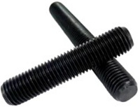 1/4" - 20 X 2 1/2" FULLY THREADED STRAIGHT ROD SAE J429 GR 8 PLAIN