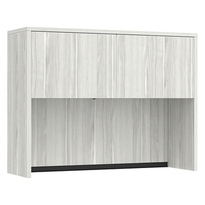 PL125 47" HUTCH WITH DOORS- SILVER BIRCH