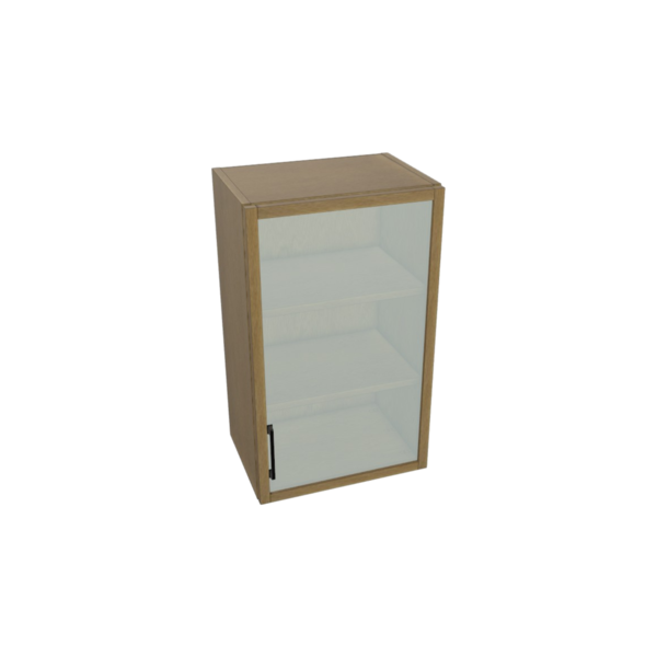 Belmont Glass Door Wall Cabinet Kit - 18”x 30” X 13”