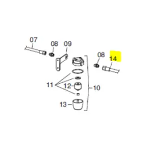 Veloci Heater 1/4" Flexible Fuel Line - 580mm 