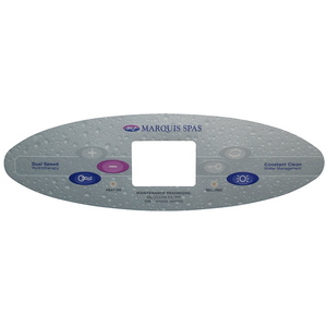 Marquis MTS Series 3-Button Overlay 650-0520