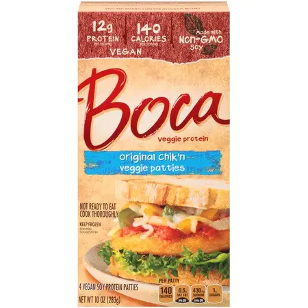 SOY CHICKEN FREE PATTIES | 12/10 OZ