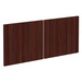  PL44LD - PAIR LAMINATE HUTCH DOORS - Mahogany