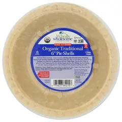 6" PIE SHELL TRADITIONAL OG VEGAN | 6/3 10 OZ