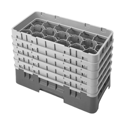 Cambro 17HS958151 Camrack Glass Rack with 5 Extenders
