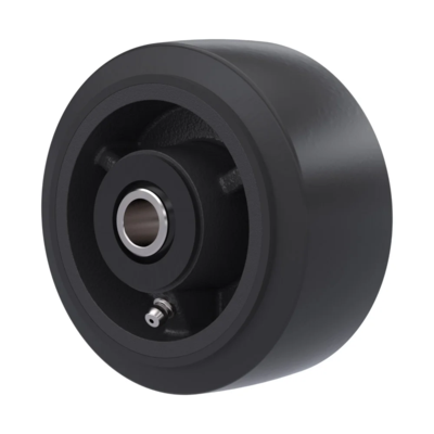 Mold-on Rubber Wheel - 4"