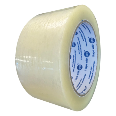 Box Sealing Tape - Hand Roll - 48 mm x 100 m - 1.6 mil - Clear
