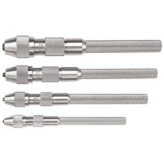 STARRETT S240Z Pin Vise, Set Of 4 (A,B,C,D)