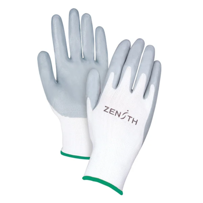 Coated Gloves - Foam Nitrile Palm - Polyester Shell - High Abrasion - Medium