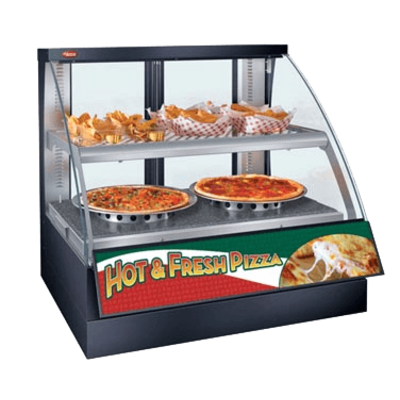 Hatco FSCDH-2PD Curved Glass Display Case, Heated Deli, Countertop