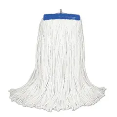 24 OZ WET MOP HEAD, CUT END, LIE FLAT, SCREW-IN, COTTON, 12/CS  BWK724CCT