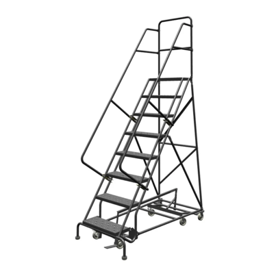 Rolling Ladder - All Directional - 8 Step - 450 lb Capacity
