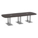 PALAR7637N - 10ft. Arena Conference Table with Brushed Palmer Base