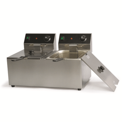 Global Solutions GS1612 32 Lb Deep Fryer 
