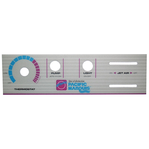 Marquis Pacific 2-Button Overlay 650-0012