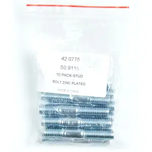 GX series Zinc Plated Stud Bolt -Medium - 8mm X 47mm