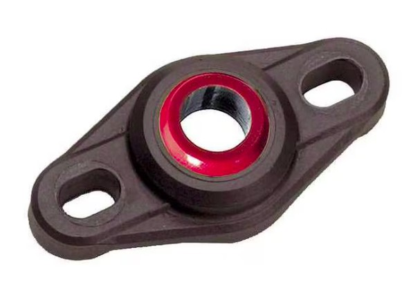 IGUS EF0I-10R -SOLE- X 2.86" L X 5/8" SPHERICAL 2 BOLT BEARING EXTENDED INNER RING IGUBAL R