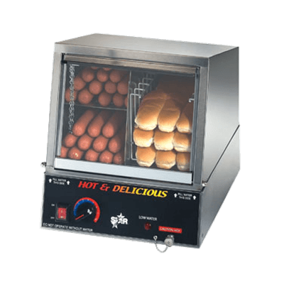 Star 35SSA 170 Dog Capacity Hot Dog Steamer