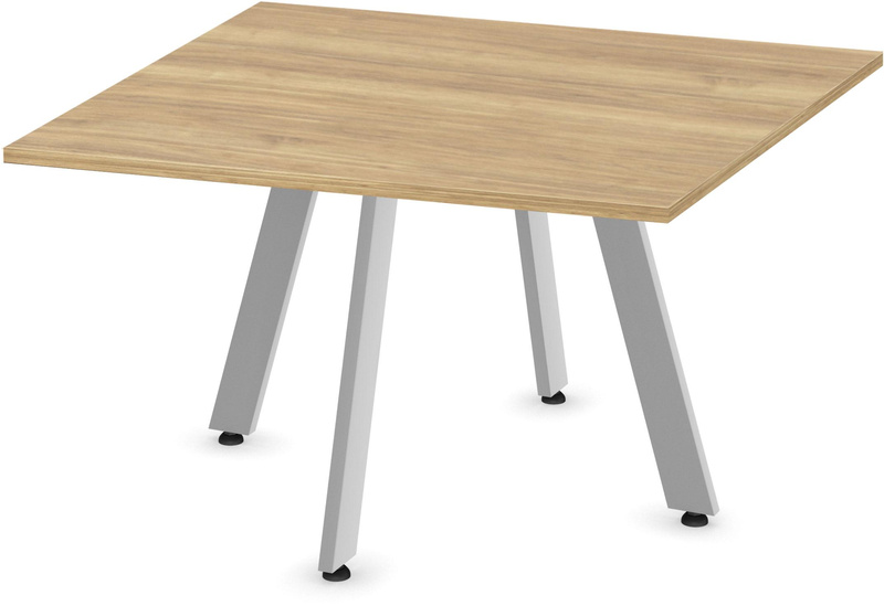 Source Office Furniture Classic Square Meeting Table 42" with VLegs