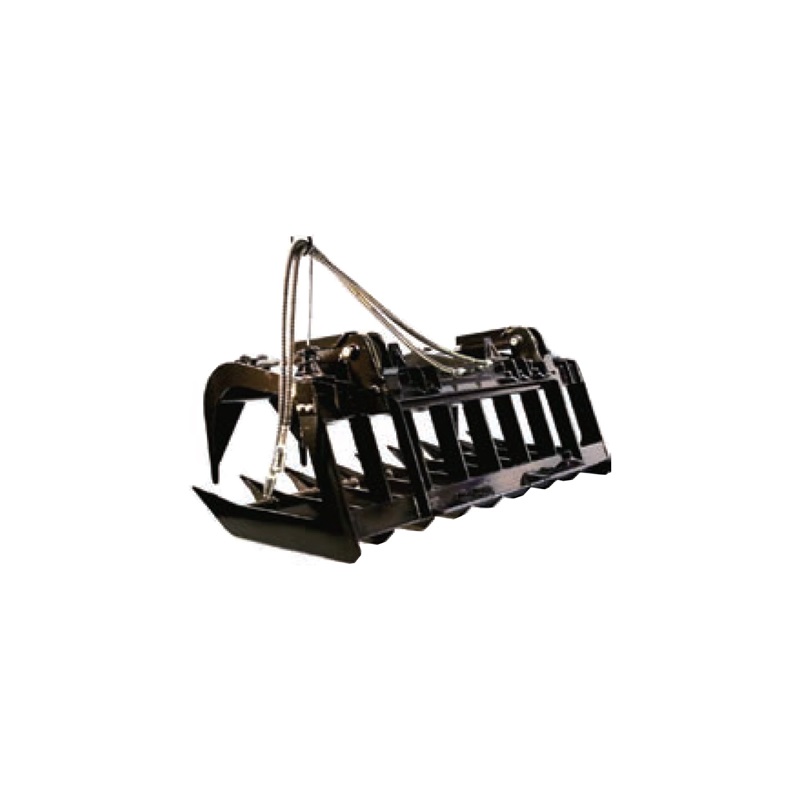 Braber Equipment Skid Steer Grapple Bucket