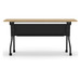 PBF48 48" BUDGET FLIP TOP TABLE BASE- BLACK
