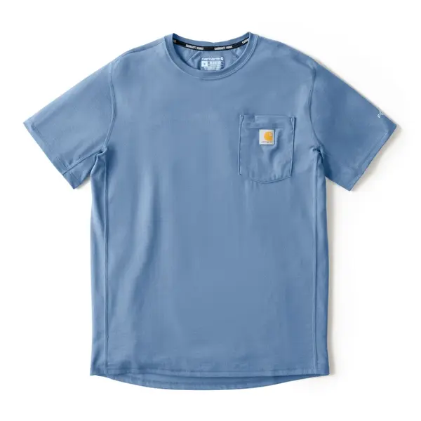CARHARTT 106652 - Force® Relaxed Fit Midweight Short-Sleeve Pocket T-Shirt - Workwear Blue