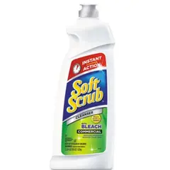 15519 36 OZ SOFT SCRUB CLEANSER WITH BLEACH, 6/CS