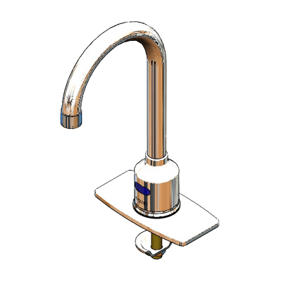T&S Brass 5EF-1D-DG-4DP Equip Sensor Faucet Gooseneck