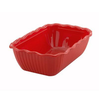 Winco CRK-10R Food Storage Container/Crock 10" X 7" X 3"