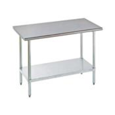 Advance Tabco ELAG-302-X SS Flat Top Economy 30" x 24" Work Table