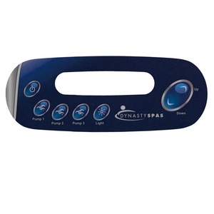 Dynasty K450 7-Button Dynasty Logo Overlay 14113