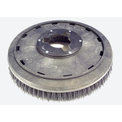 Brush, 17" .050 Grit W/Plate