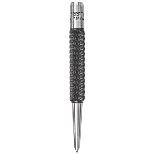 STARRETT 816D Prick Punch, 4" X 5/32" Point