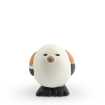 Figurine Bird Closed Eyes
