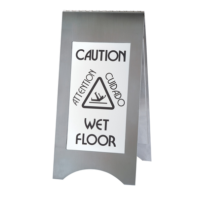 Cal-Mil 852-55 11-7/8"W x 17-1/2"D x 22"H Wet Floor Sign
