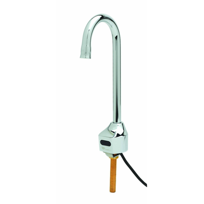 T&S Brass EC-3100-XP-LF10 Chekpoint Electronic Faucet 120Xp Rigid Plain-End Gooseneck